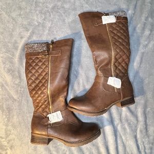 New Global Win Fashion Brown Boots